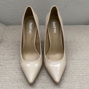 Patent leather Nude heel